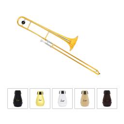Slade weaker trombone mudo prática leve alto dedicado para jazz tenor trombone para iniciantes peças de instrumentos de sopro - Image 1