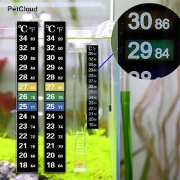 Aquário tanque de peixes geladeira termômetro adesivo vara-na medição digital adesivos de controle de temperatura de água suprimentos de aquário - Image 3