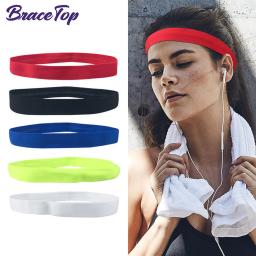 Bandas elásticas antiderrapantes para homens e mulheres, faixa esportiva de corrida, sweatband de ciclismo, faixa de cabeça, suor, 5 cores - Image 1