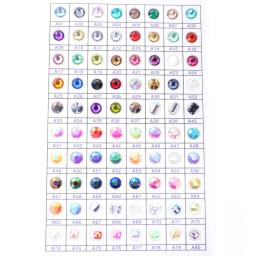Enfeites de strass de gelatina branca de resina para artesanato, copos, pedras decorativas com parte traseira lisa, pedra preciosa sem correção quente 2 3 4 5 6mm - Image 6