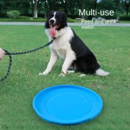 Brinquedos interativos interativos para animais, água flutuante, resistência à mordida, frisbee do cão, treinamento do filhote, cão, atacado - Image 3