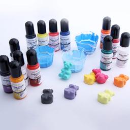 Pigmento à Base de Água para Gesso, Corante Líquido, Concentrado, Gesso, Artesanato, Pigmento de Molde, Decoração, 10ml - Image 2