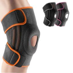 Silicone pressurizado Anti Slip Knee Pads, Primavera Leg Pads, Fit para Esportes, Corrida, Fitness, Ciclismo ao ar livre, Montanhismo, 1 Pc - Image 6