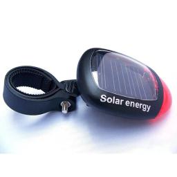 Bicicleta Solar Energia Cauda Luz, Mountain Bike Taillight, Acessórios de ciclismo, Noite Segurança Lâmpada Vermelha - Image 4