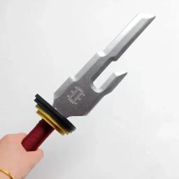 18 polegada jujutsu kaisen toji katana anime cosplay prop fushiguro toji espada faca tamanho real japonês katana samurai sabre brinquedo - Image 5