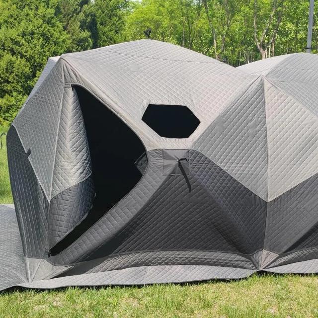Barraca Pop-Up Grande com Isolamento Térmico para Pesca em Climas Frios