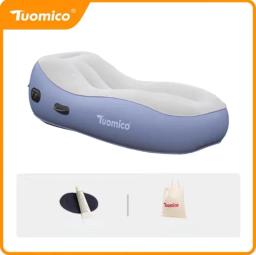 Colchão inflável automático ao ar livre, Camping cama de dormir, sofá de praia portátil, lancheira, almofada do agregado familiar, carro reclinável - Image 5