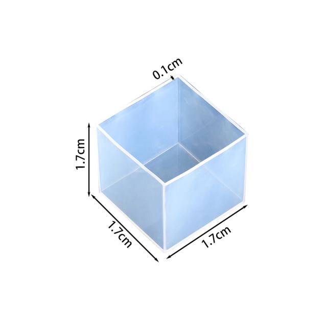 Molde de Silicone para Fundição em 3D com Epóxi para Artesanato de Cristal e Decoração DIY, Tamanhos de 15mm a 80mm