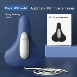 Treinador muscular elétrico do assoalho pélvico usb/recarregável kegel exercitador massagem almofada hip fortalecedor equipamento de treinamento - Image 3