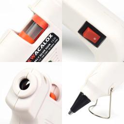 Newacalox-Pistola de Cola Quente de Alta Temperatura, Bastões de Derreter, Ferramentas de Reparação Pneumática, 20W, 150W, UE, US, 100-240V, 7mm, 11mm, DIY - Image 6