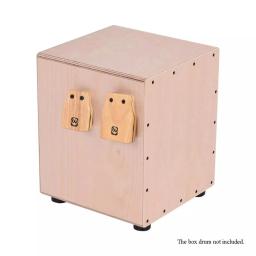 Walter.t grande & médio 2 pçs cajon caixa tambor companheiro acessório castanholas para instrumentos de percussão mão instrumentos musicais - Image 1