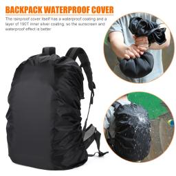 Mochila impermeável portátil ultraleve, saco dobrável de montanhismo, escalada ao ar livre ciclismo viagem mochila, caminhadas mochila, 40L, 840D - Image 3