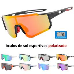Polarizado óculos de ciclismo 2022 oculos de ciclismo de sol feminino masculino esportes ao ar livre da bicicleta eyewear mountain road mtb bicicleta uv400 óculos de equitação - Image 1