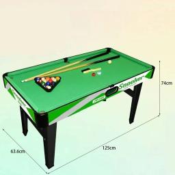 Mini jogo de mesa de sinuca dobrável, mini mesa de bilhar - Image 5