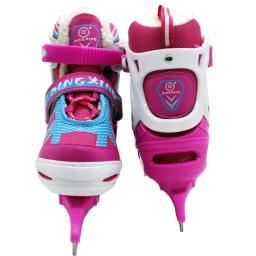 2024 suporte de aço sapatos de patinação de hóquei no gelo adulto criança patins para iniciante bola faca de hóquei no gelo sapatos patins de gelo reais - Image 3