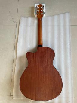 Guitarra acústica elétrica com EQ, personalizado, 6 cordas, Full Handmade, Cutaway Design, Folk, alta qualidade, 40 polegadas - Image 2