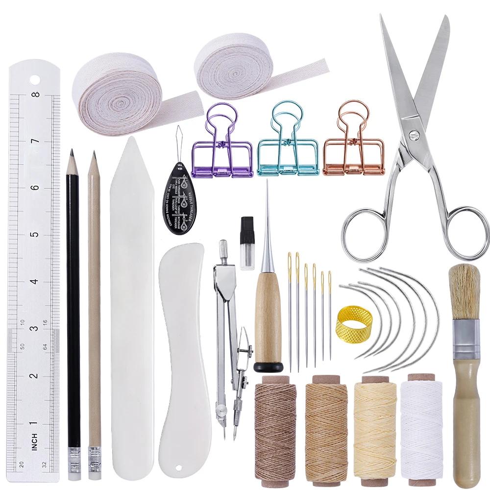 KRABALL-Kit De Ferramentas De Artesanato Em Couro, Costura À Mão, Costura, Soco, Escultura, Groover, Acessórios De Trabalho, DIY, Conjunto De Ferramentas Profissionais - Image 1