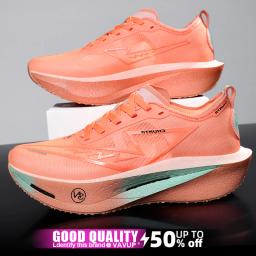 Homens tênis de corrida placa carbono especialidade maratona esportes respirável leve feminino confortável atlético chunta tênis - Image 5