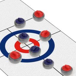 8 pçs mesa curling jogo pucks festa amigos shuffleboard curling acessórios portátil substituição shuffleboard rolos - Image 4