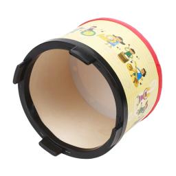 Wooden Floor Drum Percussion Instrument, 2 Marretas para Crianças e Crianças, Game, Gathering Club, Carnaval, 8" - Image 6