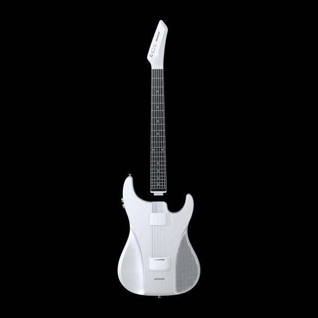 Guitarra AeroBand: Smart e Indolor com Cordas de Silicone, Conversão One-Touch, Bluetooth de 12 Teclas e 8 Sons, Função MIDI USB