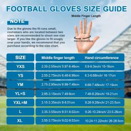 Luvas de treinamento esportivo de futebol alça ajustável design dedo cheio luvas de ciclismo ao ar livre jogo de treinamento pronto luvas de proteção - Image 6