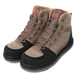 Botas de pesca antiderrapante masculinas, feltro sola, leve, caça, fundo, sapatos com parafusos de metal - Image 4