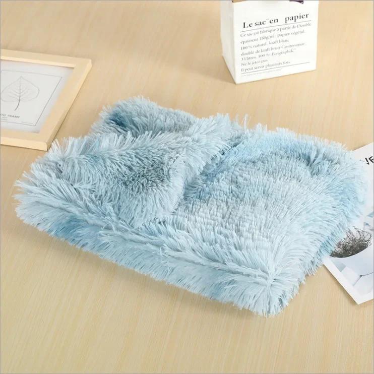 Lavável longo Plush Pet cobertor, cama de dormir quente, esteira, canil, cobertores do cão, tampa do gato, cão suprimentos, macio, inverno - Image 1