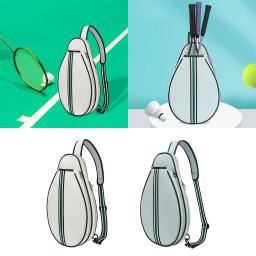 Saco De Raquete De Tênis De Ombro Profissional, Profissional Pickleball Bolsa De Transporte, Badminton raquete tênis Crossbody Bag - Image 2