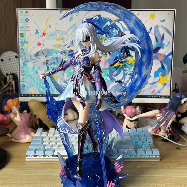 Coleção de Personagens Anime: Figura Jingliu Garota Estrela Trilho 30cm - Brinquedo Modelo e Presente Ideal