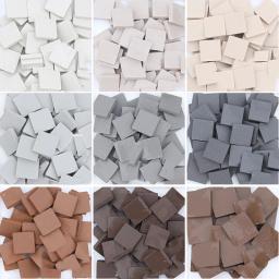 100g quadrado mosaico de cerâmica telhas criativo vntage mosaico peça diy fazendo pedras para artesanato hobby artes decoração da parede casa - Image 5