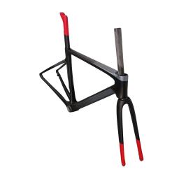 QUENTE! Novo quadro de bicicleta de estrada de carbono v4rs t1100 clássico revestimento vermelho e preto quadro de carbono de alta qualidade + garfo + fone de ouvido + selim + braçadeira - Image 3