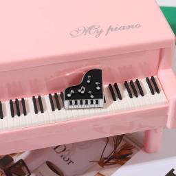 Esmalte Pin para roupas Lapel Broches, Instrumento Musical Presente de jóias para criança, piano, violino, guitarra, trompete, personalizado, bonito - Image 5