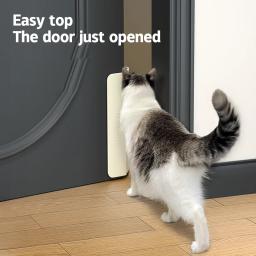 Abridor de Porta Automotiva para Animais de Estimação, Alça Privada, Quarto, Banheiro, Interior, Acessórios para Pet Training, Suprimentos, 1 Conjunto - Image 2