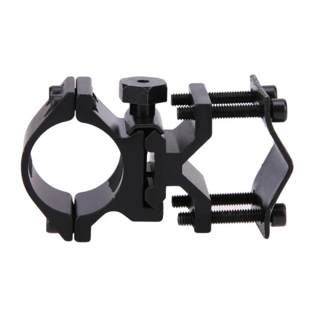 Suporte Ajustável de Alumínio para Lanterna - Clamp Universal para Acampamento e Caminhadas