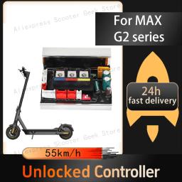 Controlador personalizado 55 km/h velocidade ilimitada para ninebot by segway max g2 g2e g2d scooter elétrico 55 km/h 40 km/h peças da placa-mãe - Image 1