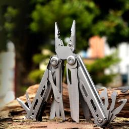 Alicador de faca dobrável multifuncional em aço, 440A, Portátil, Camping, Equipamento de emergência, Militar, Tático, Ferramentas manuais - Image 1