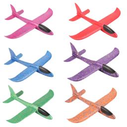 Brinquedo de avião de espuma grande para crianças, planador à mão, interação pai-filho ao ar livre, presente engraçado do menino, 48cm - Image 6