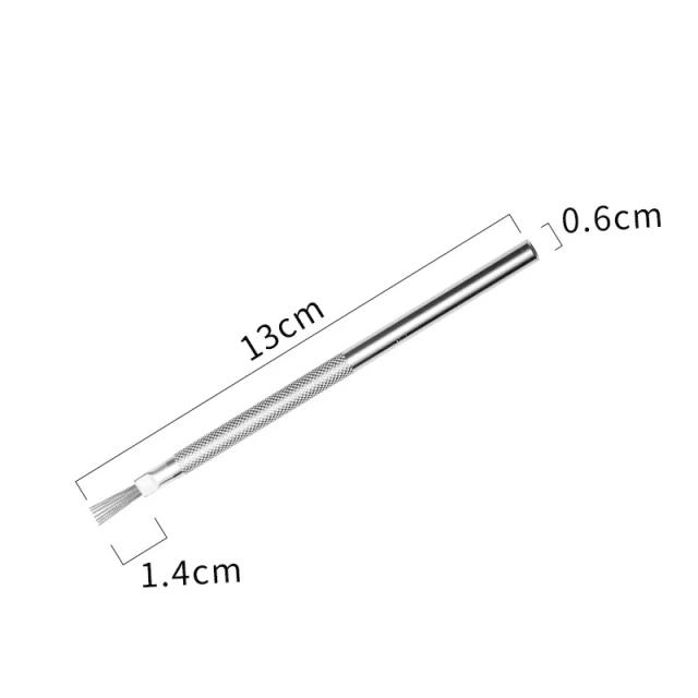 Kit Completo de Ferramentas para Modelagem de Cerâmica: Texturas, Pincéis e Agulha de Aço Inoxidável para Escultura em Argila DIY