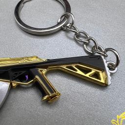8cm Valorant Prime Collection Submetralhadora Fuzil Automático Gaming Periféricos Metal Arma Modelo Chaveiro Brinquedo para Masculino Menino Garoto Dropshipping Atacado Venda Quente Presentes Nova Chegada Presente Fret - Image 5