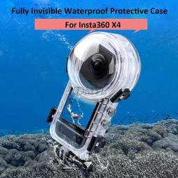 Impermeável Subaquática Mergulho Shell, Habitação Aquática Subaquática, Acessórios para Câmeras Esportivas, Concha Totalmente Invisível, Insta360 X4, 50m - Image 1