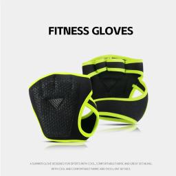 Luvas de musculação para homens e mulheres, protetor de palma, ginástica Fitness, musculação, ginástica, mão, pulso, esportes, 1 par - Image 1