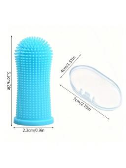 Pet Finger Toothbrush, Produtos De Limpeza Para Cães E Gatos, Cerdas De Silicone - Image 2