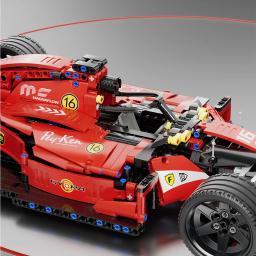 Carros de corrida para crianças, modelo Fórmula F1, escala 1:10, esportes criativos, presentes para mais de 3 anos, 1137 PCs - Image 6