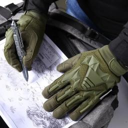 Luvas de combate tático ao ar livre escalada caça anti-skid respirável dedo cheio ciclismo luva de pesca equipamentos de proteção - Image 4