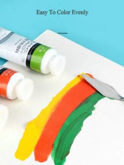 Tubo Profissional de Pintura Guache, Design de Pintura, Tintas Tinta, Textura Fina, Recarga Guache, Artigos de Arte para Artista, 75ml - Image 3