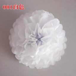 Pompons De Papel Tissue Para Decoração, Papel Decorativo De Casamento, Flores Bola, Baby Shower, Festa De Aniversário, 10PCs, 6in - Image 4