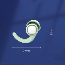 Soft Silicone Natação Tampões com Caixa, Redução de Ruído, Protetor de Orelha Dormir, Impermeável, Mini Sports Ear Plug, Mergulho, 1 Par - Image 6
