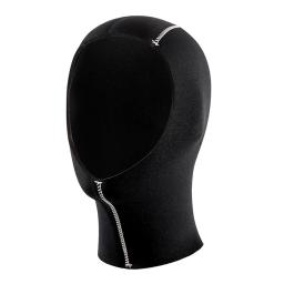 3/5mm unissex touca de natação neoprene mergulho capuz com ombro equipamento de mergulho chapéu boné inverno nadar quente wetsuit - Image 2