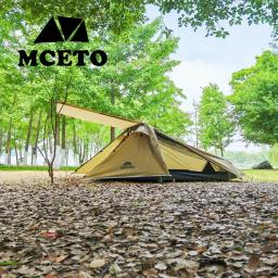 Túnel Ultraleve Tenda com Fundo, Impermeável, Camada Dupla, Exterior, Acampamento, Caminhadas, Mochila, Viagem, 2 Pessoas - Image 6